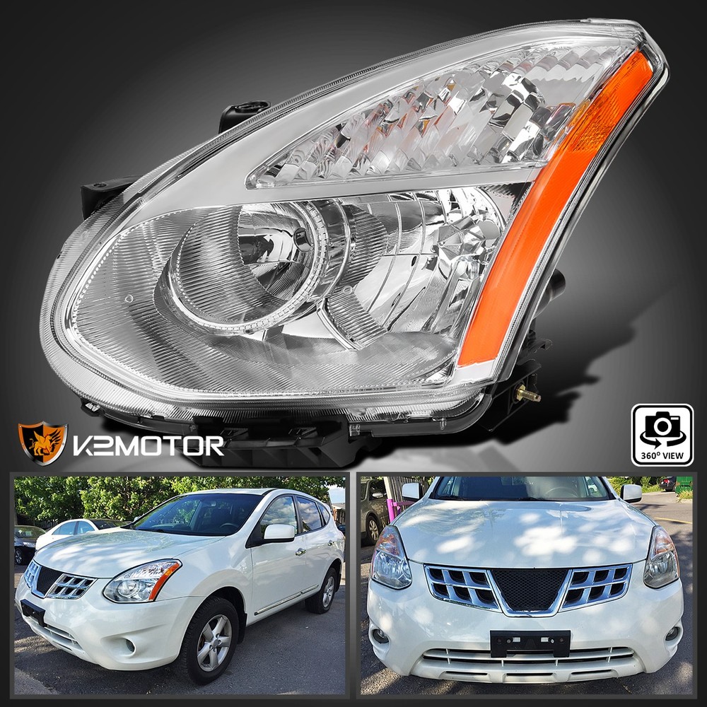 Fits 2008-2013 Rogue 2014-2015 Rogue Select Headlight Lamp Driver Left  Side