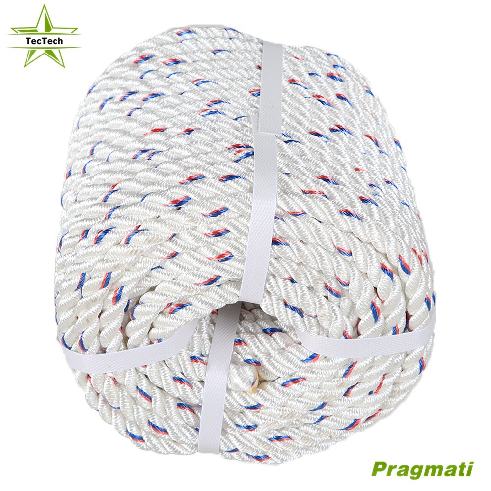 5/8 inch × 150FT Double Braid Polyester Arborist Bull Rope Pulling Rigging Line