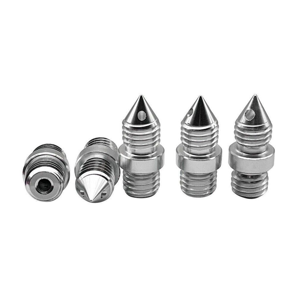 5 PCS MINI PRISM POINT ADAPTER WITH 5/8X11 MALE THREAD BOTH SIDES