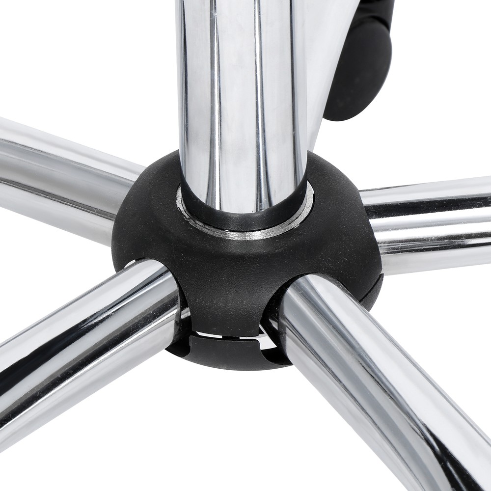 Cushioned Adjustable Rolling Stool and Wheels for Office Desk Home Kitchen