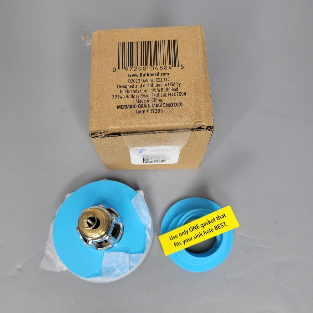 Mer-Maid Drain Magic  Replace Broken or Missing Bathroom Drain