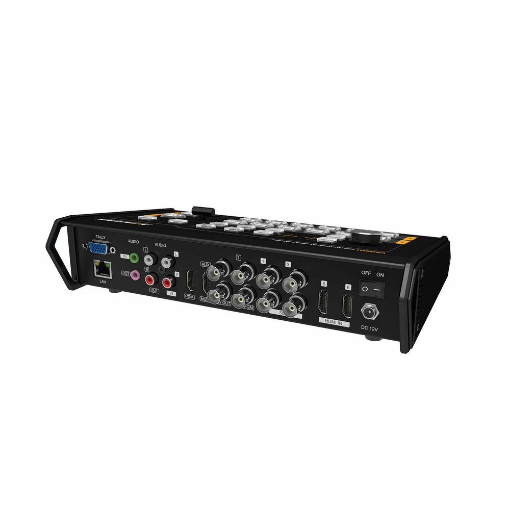 Avmatrix VS0601 6-Channel SDI-HDMI Multi-format Video Switcher T-Bar Control