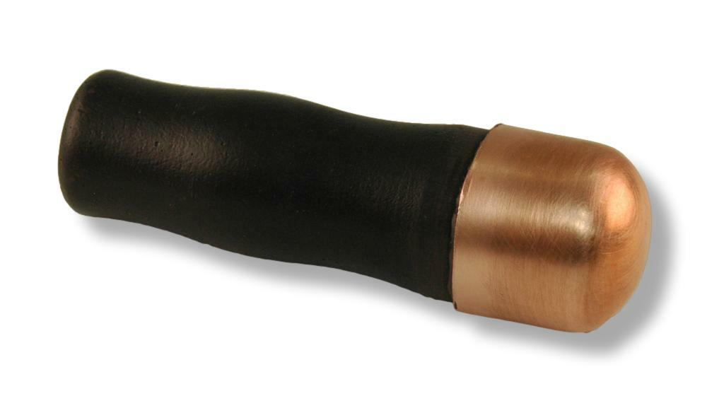 1-5/8" Copper Bopper: flint knapping tools, flintknapping, billet