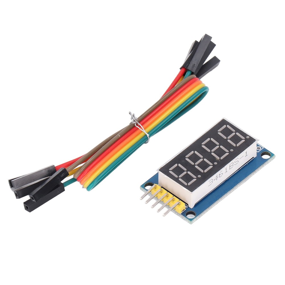 Adjustable 4 Digit LED Digital Tube Module For Electronic Experiments Premium