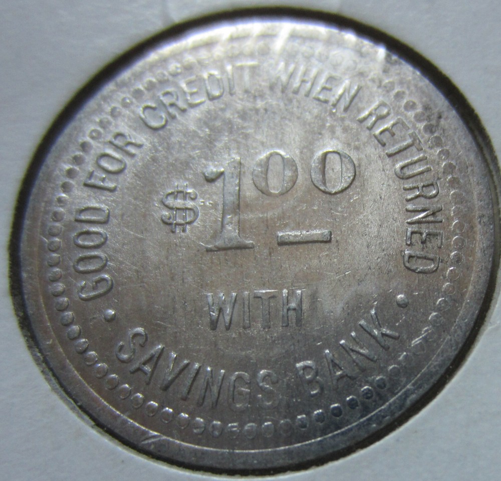 Good For Trade When Returned One Dollar Token (K-RK657A)