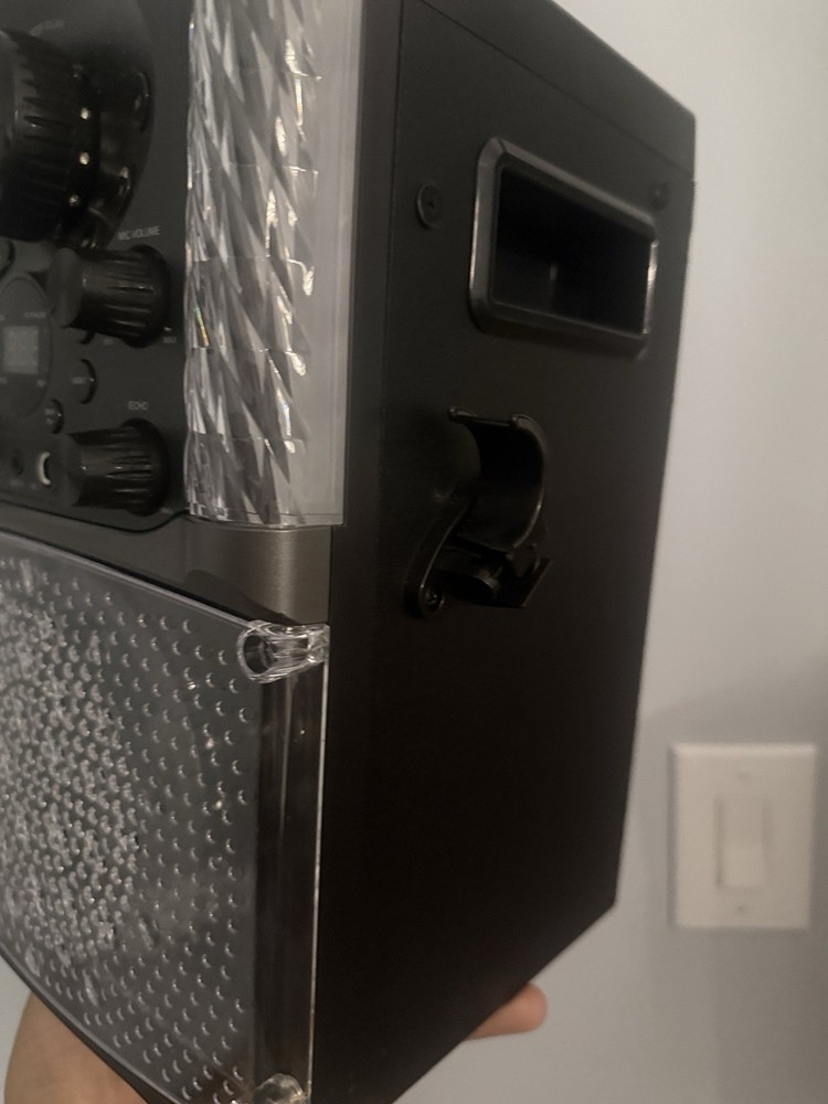 The Singing Machine SML625BTBK Bluetooth CD/G Karaoke System