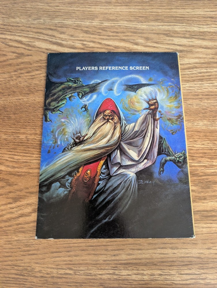 AD&D Dungeon Master's Screen Complete | REF1 9146 Dungeons Dragons | TSR 1985