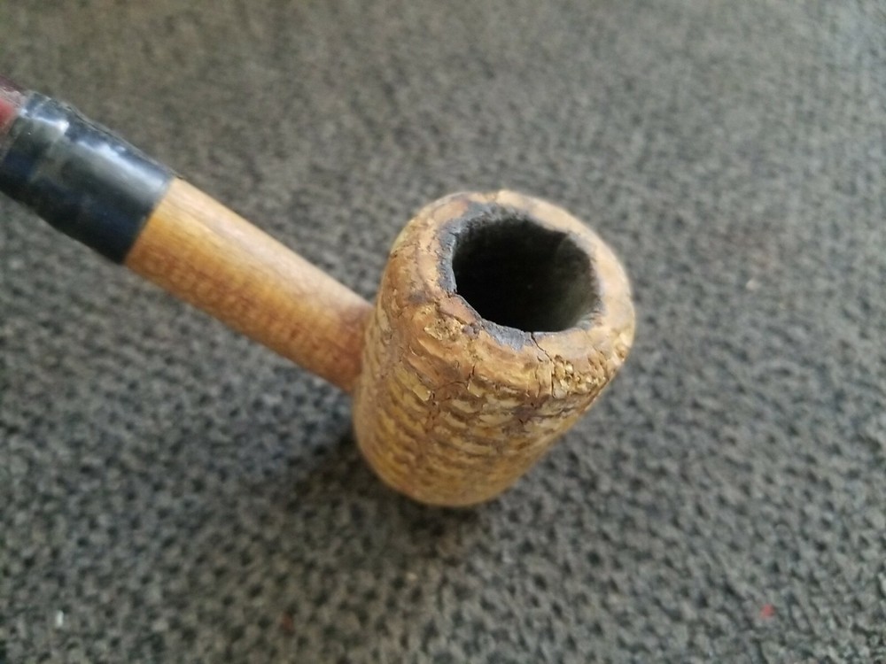 Vintage Corn Cob Tobacco pipe 5"