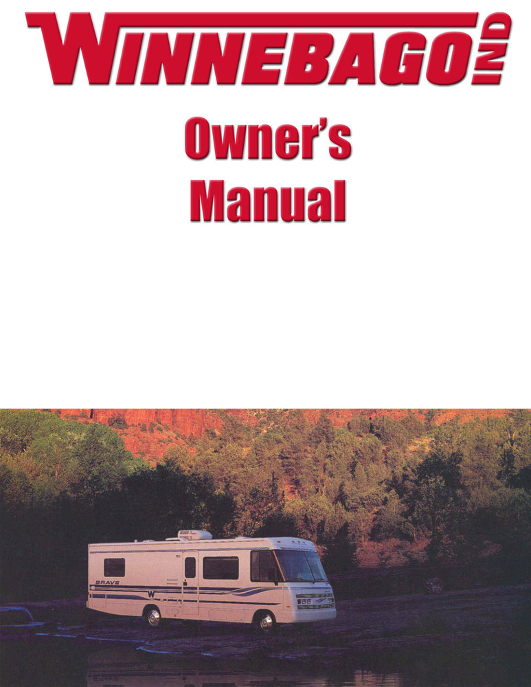 1995  Winnebago Brave Home Owners Operation Manual User Guide