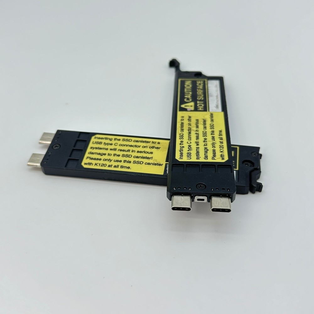 2pcs Original For GETAC K120 SSD Canister Caddy Removable