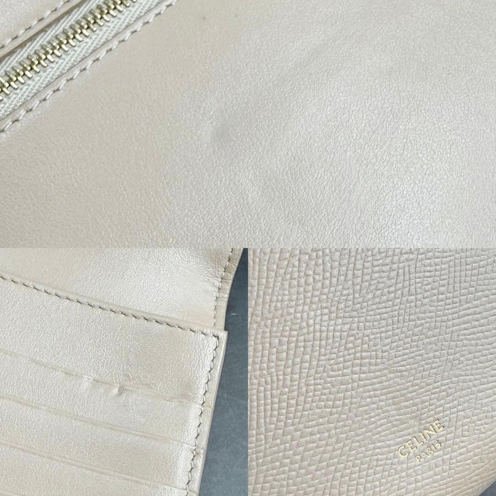 Item Celine Large Strap Wallet Two Fold Wallet From Japan