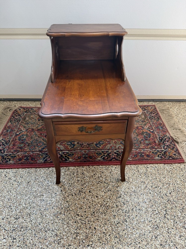 Vintage French Provincial style step table