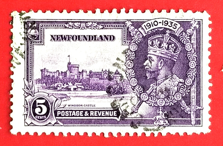 Canada Newfoundland #227 Silver Jubilee Issue Used
