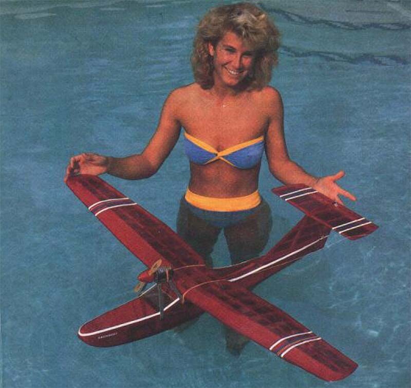 Model Airplane Plans (RC): SHOWBOAT 46" Floatplane for Electric by Ken Willard