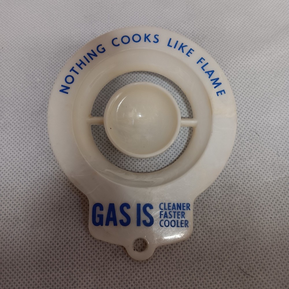 Vernon Egg Separator Advertising Nothing Cooks Like Gas