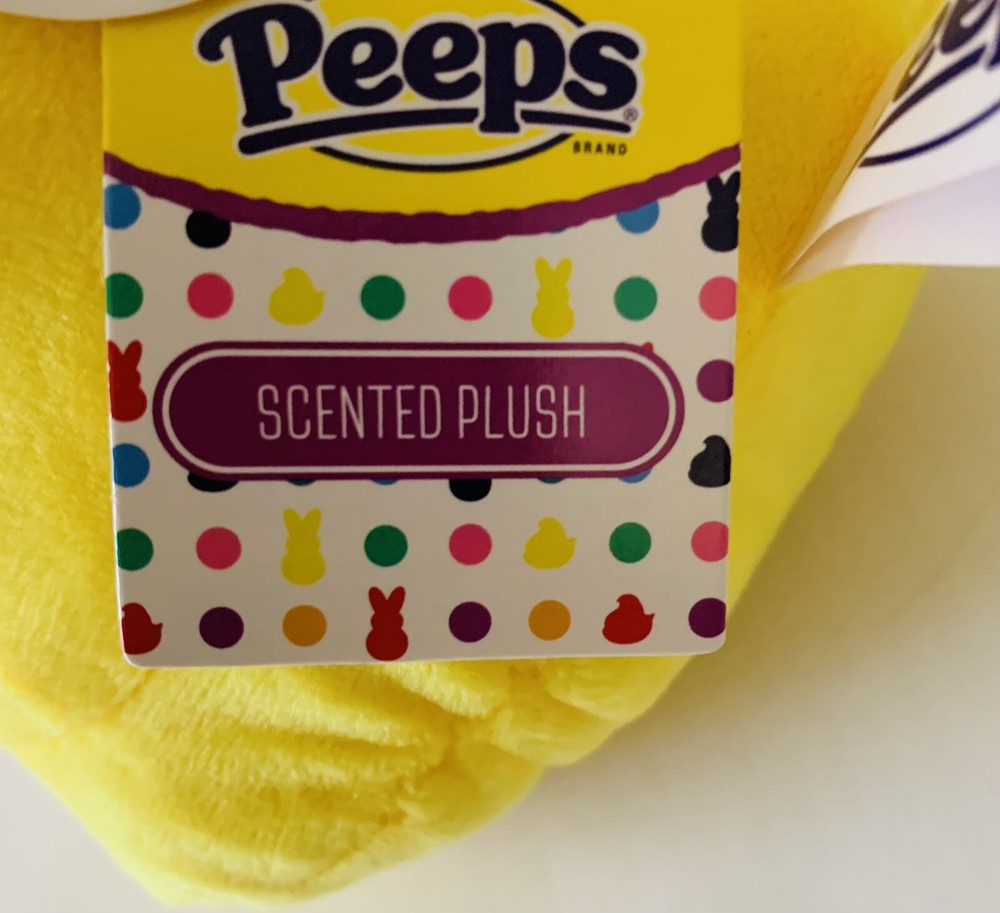 Peeps Yellow Chick Marshmallow Scented Soft Plush 5” Easter Toy