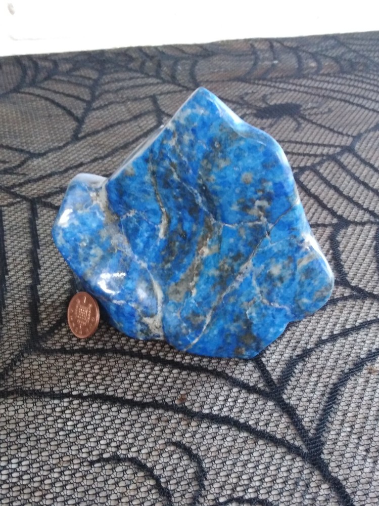 Lapis Lazuli free form sculpture