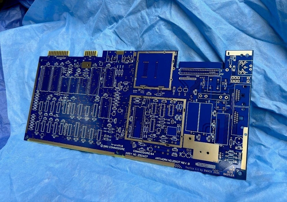 Commodore C64 Motherboard Replica 250407