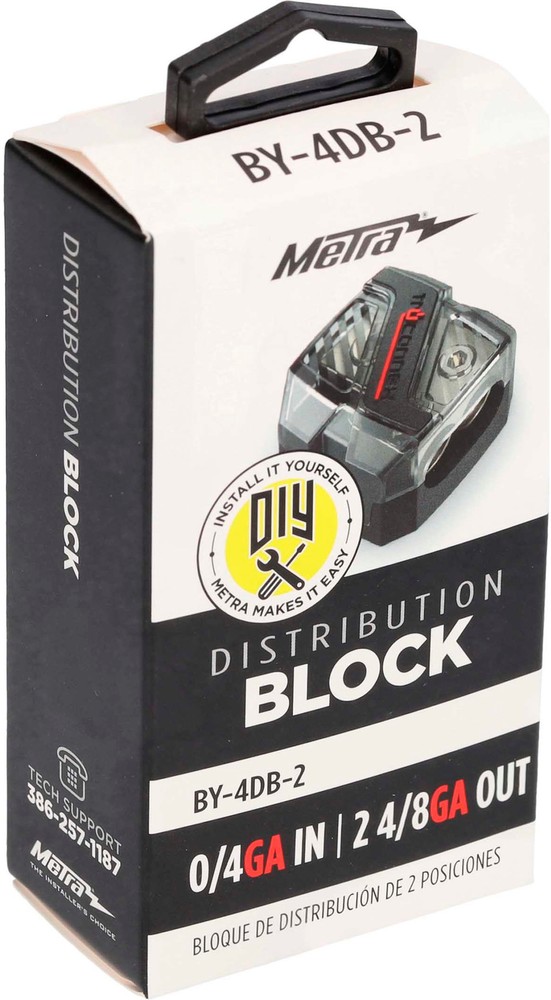 Metra - Power/Ground Distribution Block - Black