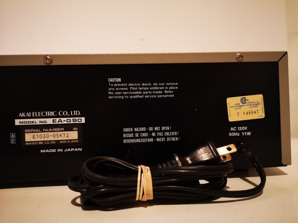 AKAI Stereo Graphic Equalizer EA-G90