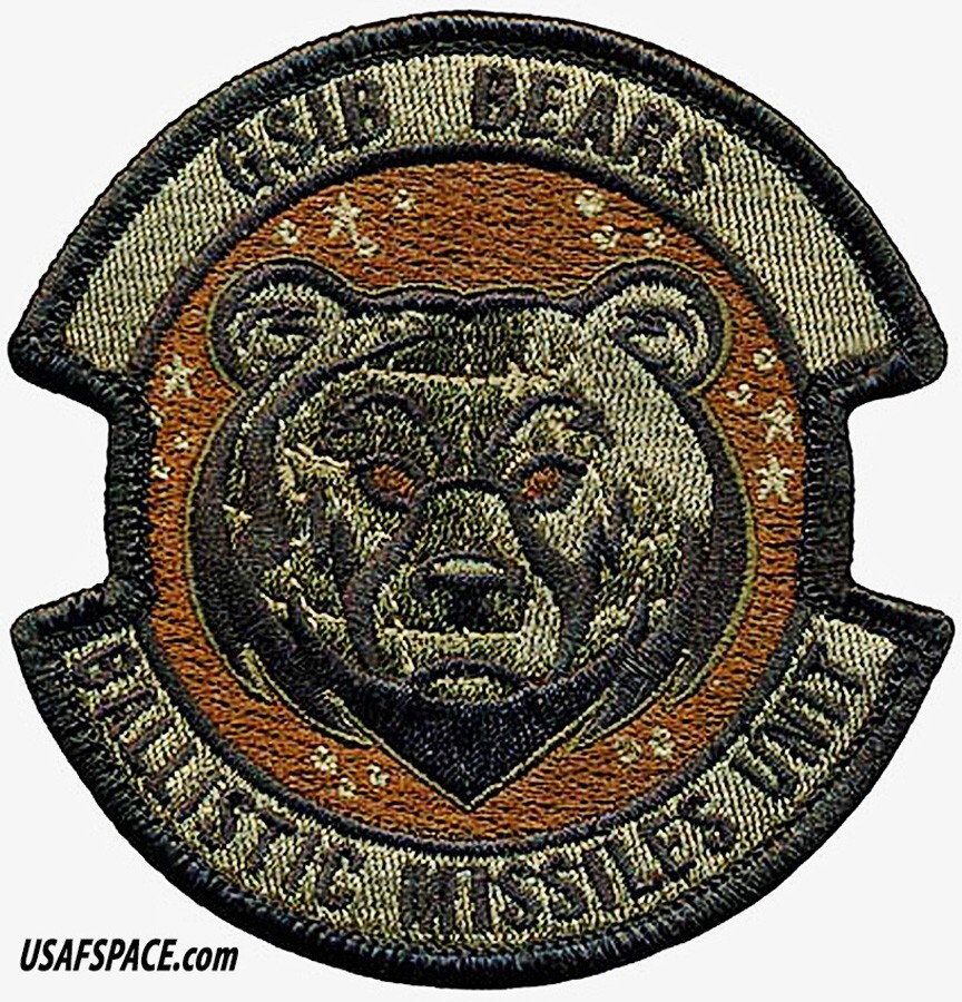 USAF NATIONAL AIR & SPACE INTELLIGENCE GEOSPATIAL INTEL-BALLISTIC MISSILES-PATCH