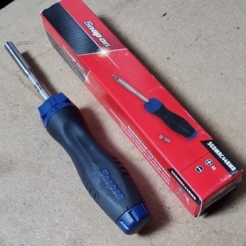 Snap-on Blue SGDMRC44BMB Ratchet Screwdriver