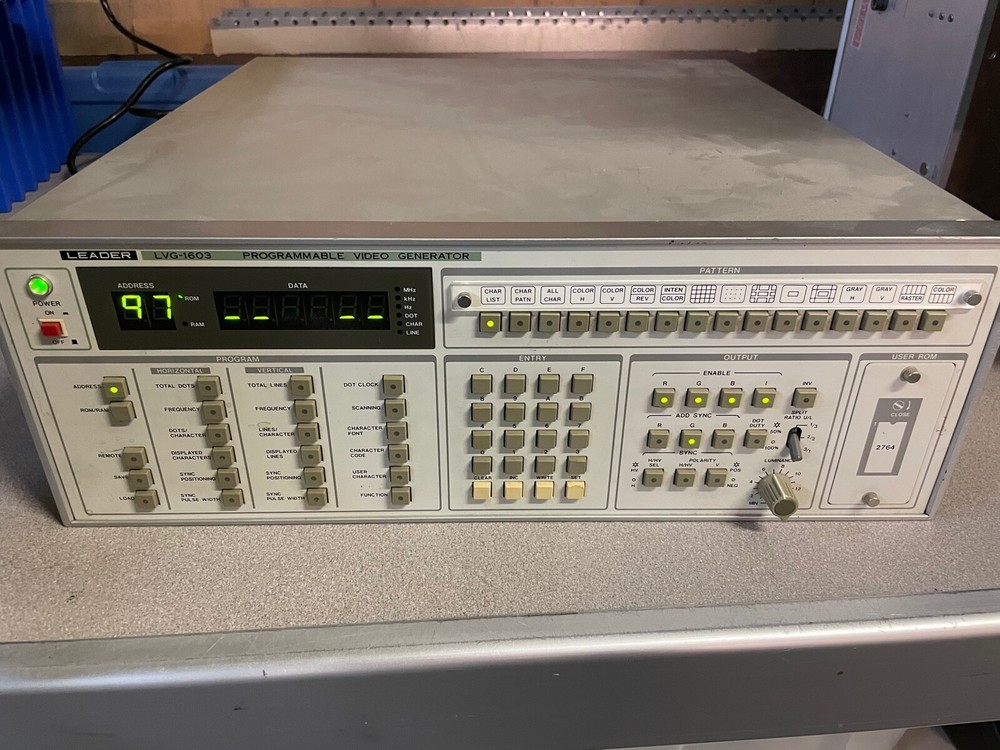 Leader LVG-1603 Programmable Video Generator
