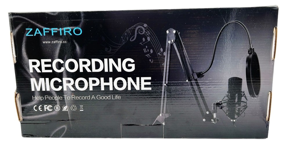 New ZAFFIRRO USB Recording Microphone