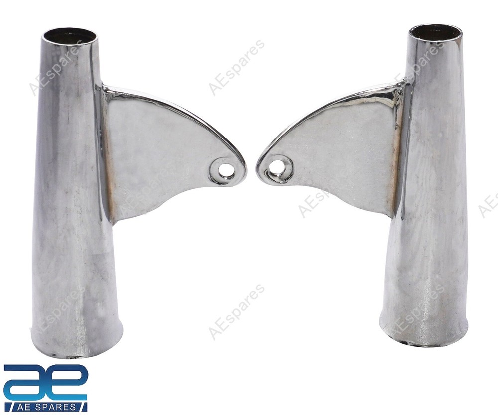 Chromed Front Fork Sleeves Fits For BSA A65 Thunderbolt Lighting 1968-1970 @US