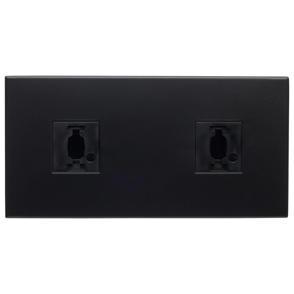 Double Monopoint Adapter - Rectangular - Black Finish - 12-Pack
