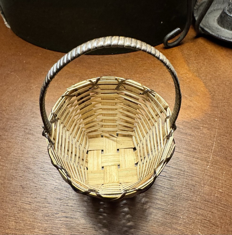 Mini Woven Basket, New