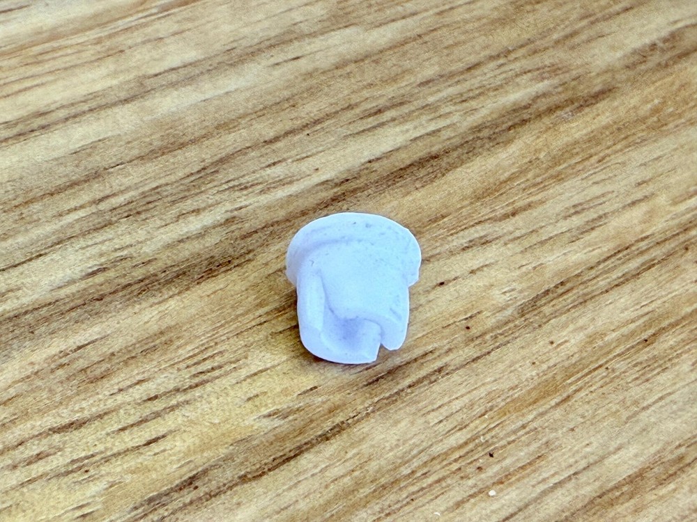 ACS Rotor Cable hole plug - White - old school bmx