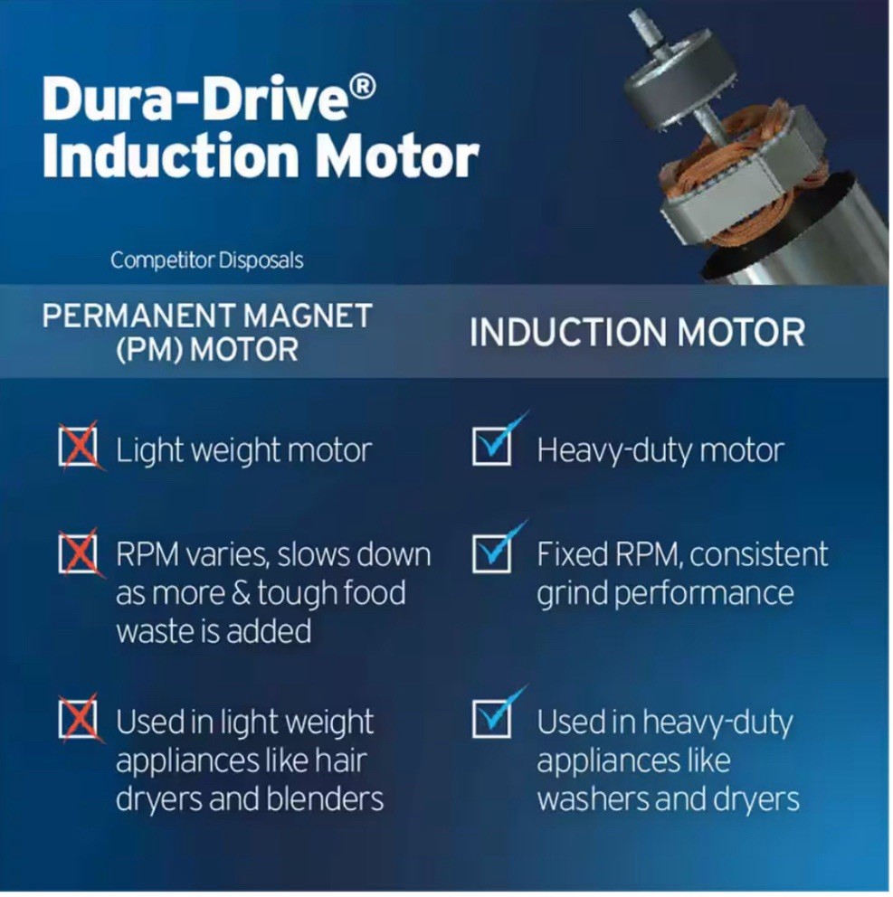 InSinkErator Badger 5XP 3/4 HP Continuous Feed Garbage Disposal
