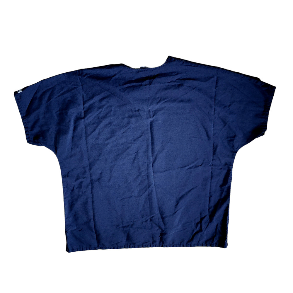Fundamental Top and Bottom Scrubs navy blue