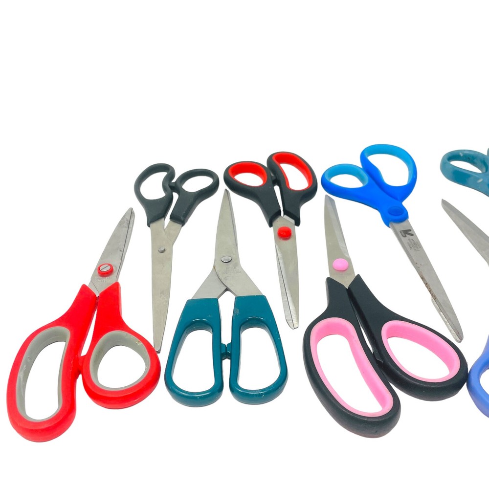 9 Pcs Ikea, Target & Assorted Multipurpose Scissors, Stainless Sharp Shears