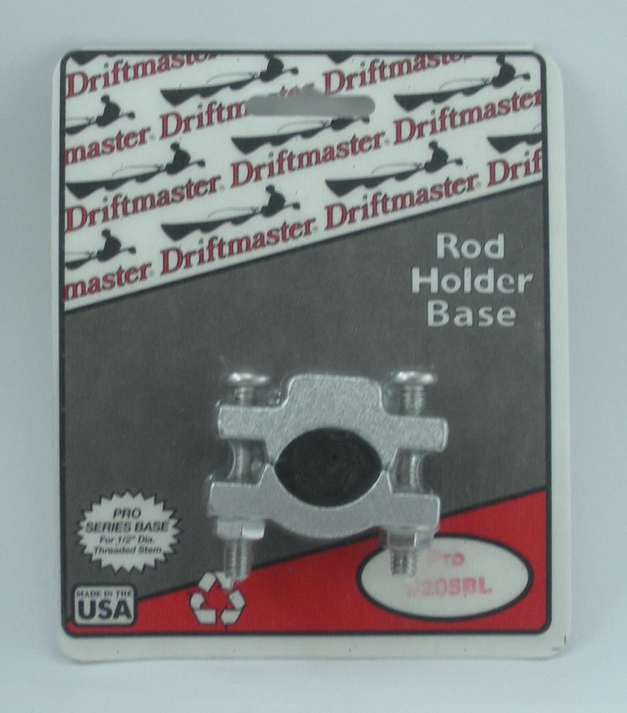 Driftmaster 205BL Left Threaded Base 1" Round Rail Fits 1/2" Dia. Stem