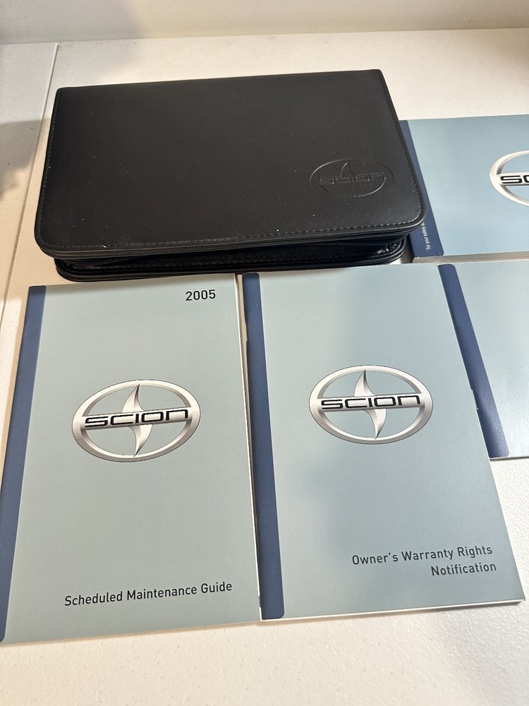 2005 Scion tC Owner's Manual Set