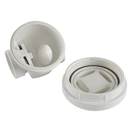 PVC Backwater Valve, () 1-1/2 Inch