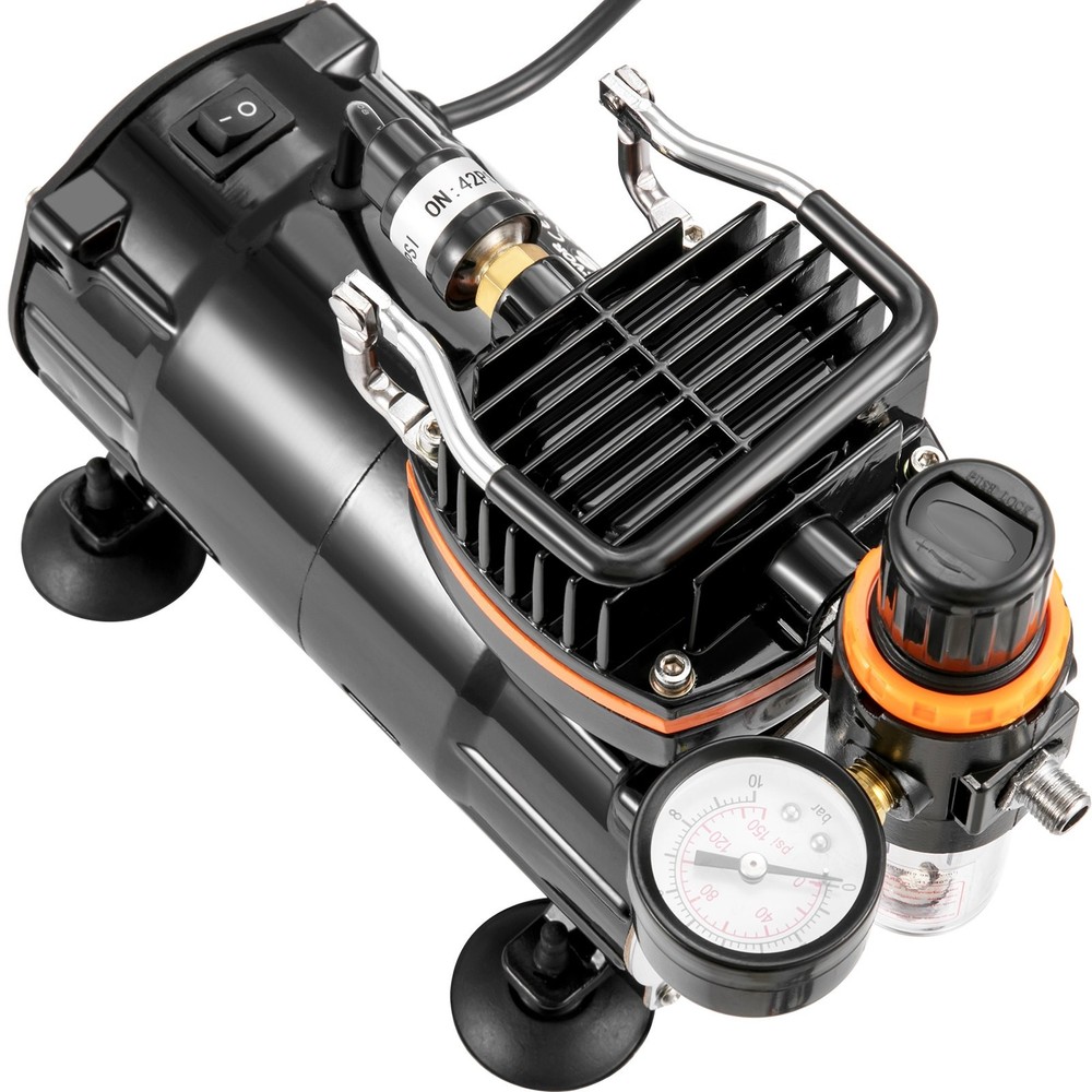 Airbrush Ensemble Expert Airbrush Kit Compressor Multi-Use Dual-Action Gra