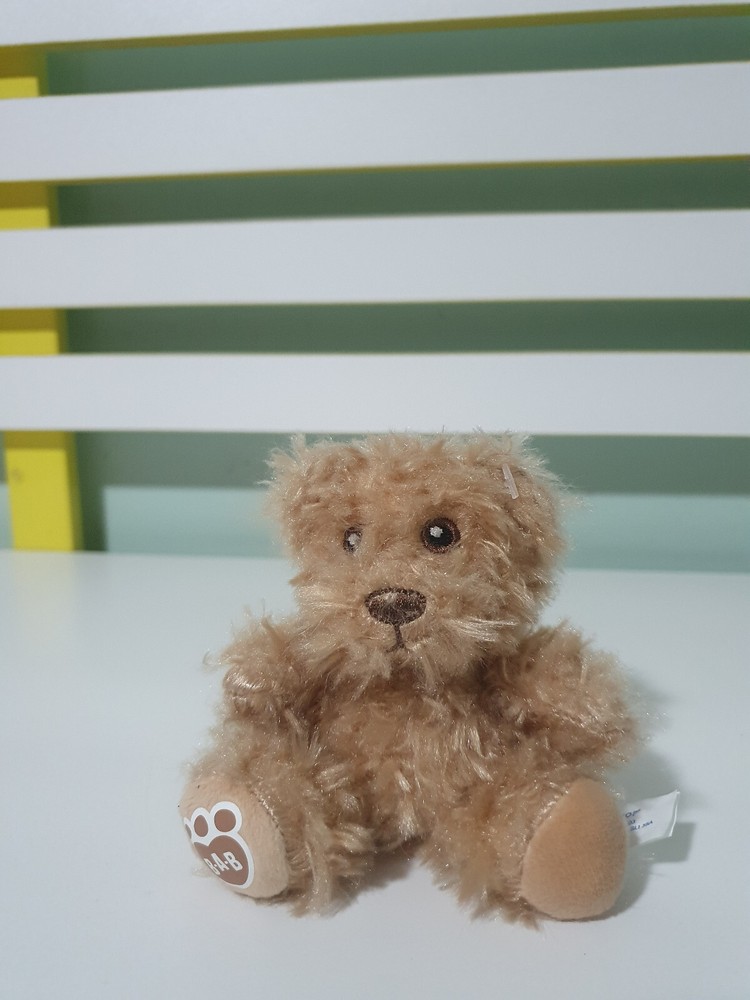TEDDY MINI BUILD A BEAR 2022 ACCESSORY  WRIST STRAP BROWN
