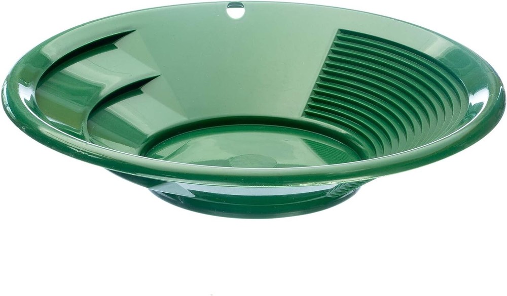 GREEN 10" PANNING GOLD PAN