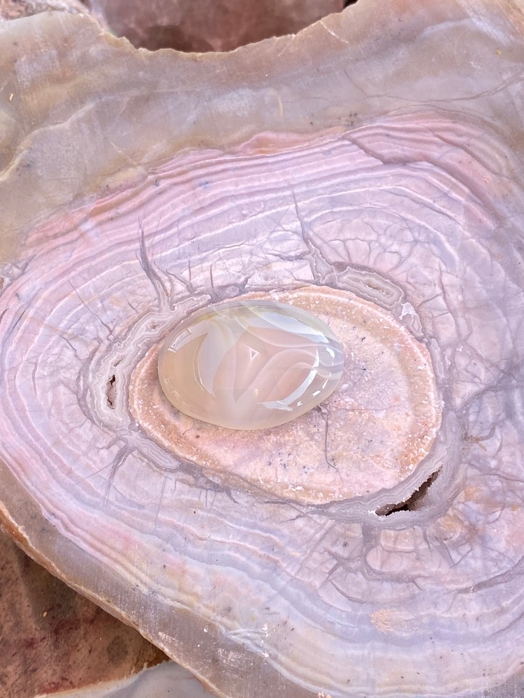 Banded Agate Turtle Pendant