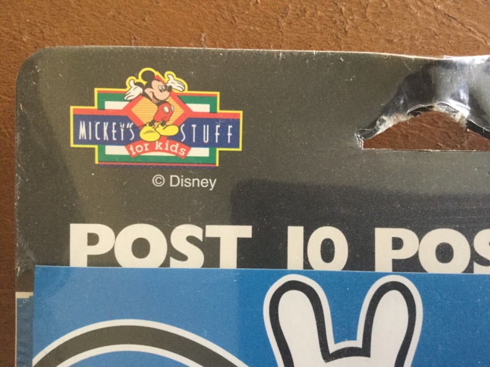 10 Giant Postcards 9 x 6 Featuring Mickey Mouse