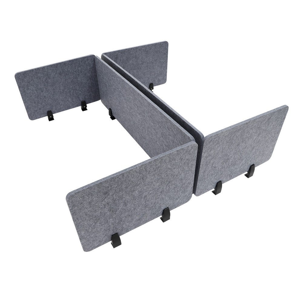 Desk Shield Desk Divider Panel Office Desktop Partition Privacy Screen Mounted