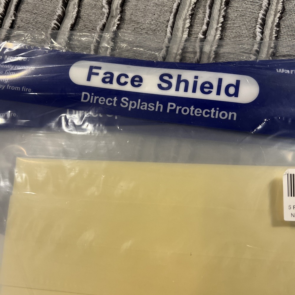 Face Shield Direct Splash Protection RF001 (5-Pack)