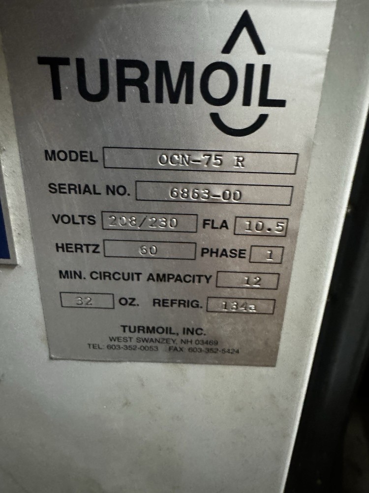 TURMOIL OC-75R  CLOSED LOOP CHILLER