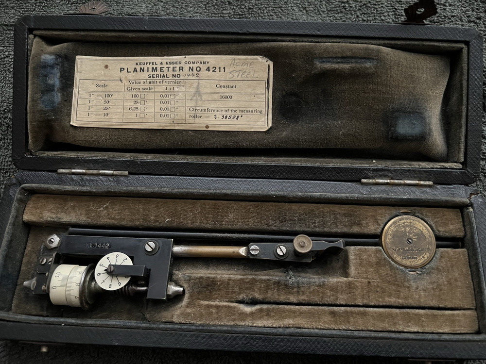 Keuffel & Esser Planimeter No 4211