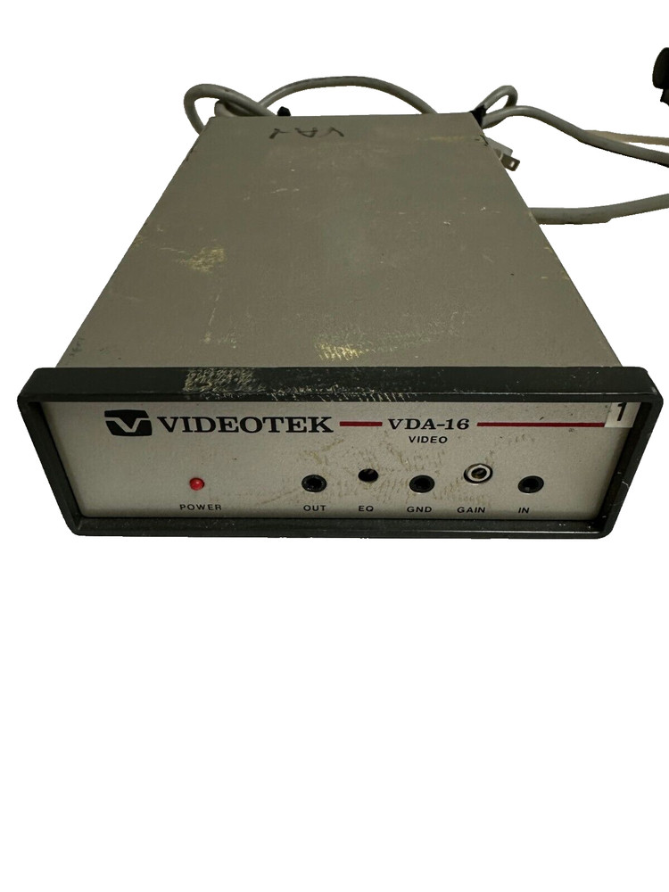 Videotek VDA-16 Video Distribution Amplifier