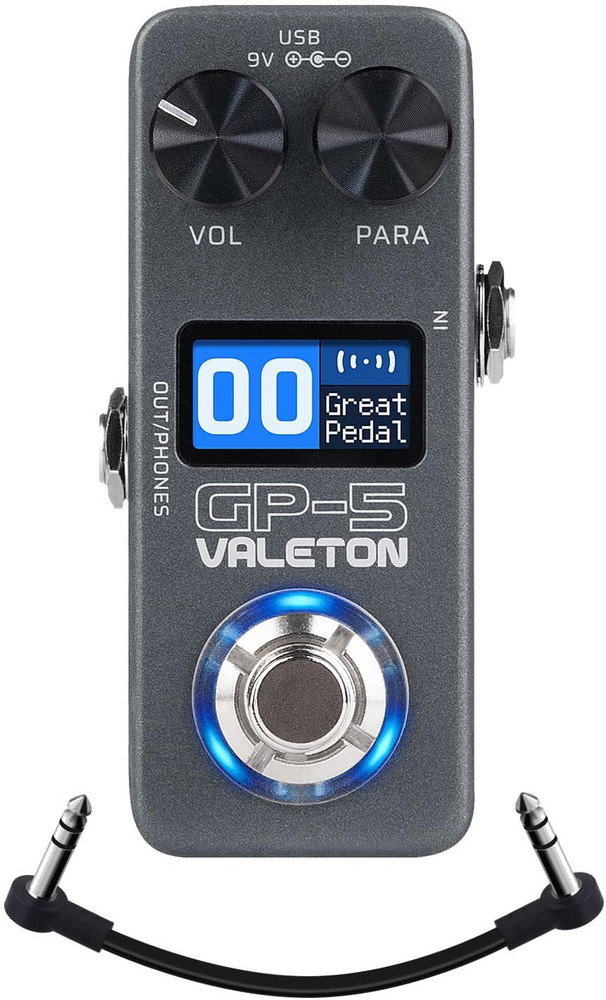 Super Compact Multi-Effects Processor & NAM/IR Loader Pedal Incl 1PCS Additional