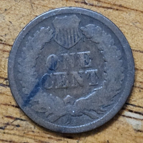 1863 Indian Head Cent Penny #AB615